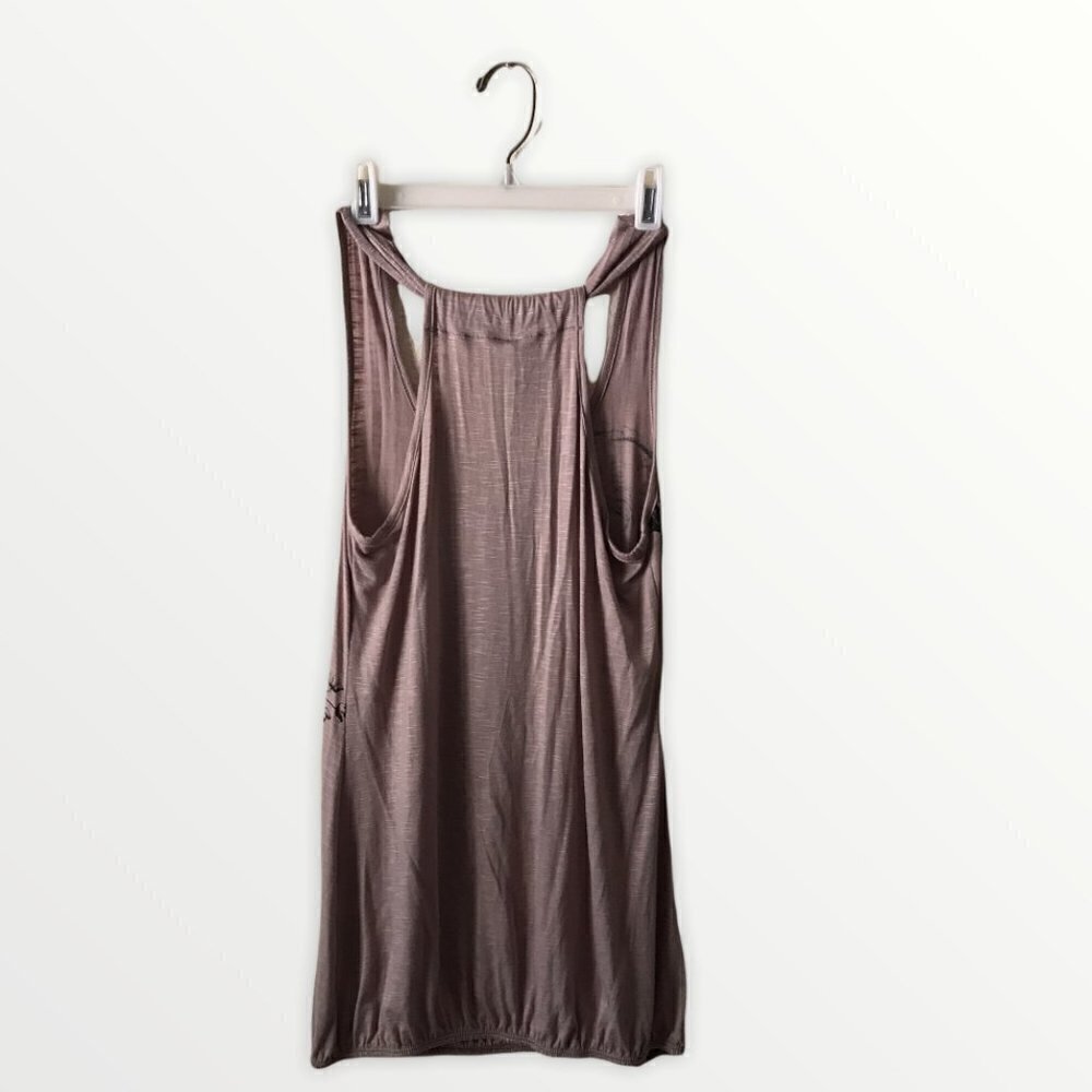 NWT - Robin K. Tattoo Floral with Embellished Tank Top - Picture 2 of 13